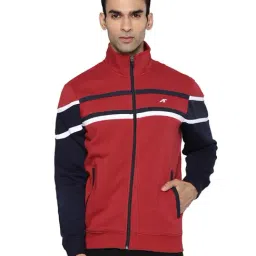 ALCIS Navy & Red Striped Jacket-image-67