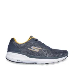 Skechers Men's PURE - Charcoal Orange Running Shoes-8