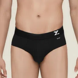 XYXX Black & Navy Regular Fit Briefs - Pack of 2-picture-40