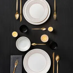 Corelle Gold Golden Infinity 17cm Small Plate Pack of 6-24