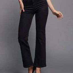 Miss Chase Black Denim Relaxed Fit High Rise Jeans-picture-47