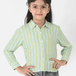 Crimsoune Club Kids Multicolor Printed Full Sleeves Shirt-image-84