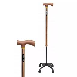 Chevalier Walking Stick 4 Leg for Patients, Adjustable, Aluminum, Bronze-picture-46