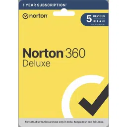 Norton 360 Deluxe 5 User 1 Year Total Security for PC, Mac, Android or iOS-30