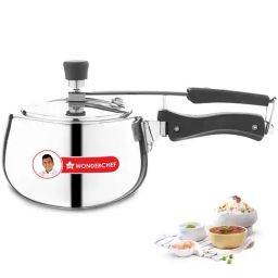 Wonderchef Stainless Steel Silver Pressure Cooker - 3 Litres-22