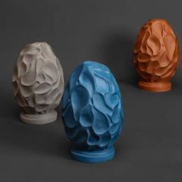 Home4U Blue Fiber Decorative Object-15