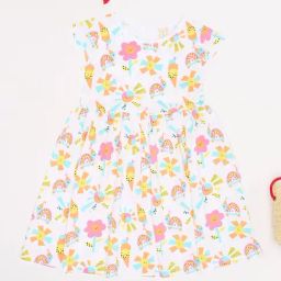 Pantaloons Junior Girls White Dress-image-51