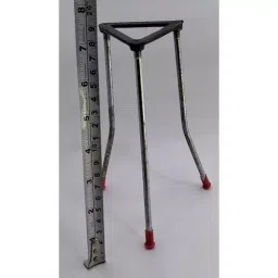 GENERIC Tripod Stand, Bunsen Burner & Wire Gauge for Educational Science Laboratory (Set of 3) image 3