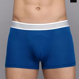 Mast & Harbour Pack Of 2 Mid Rise Ultrasoft Trunks- M&H_001_TRK_RBLU_BLK_2PC-picture-56