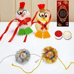 Vrinde 6Pcs Wraparound Rakhis-picture-17