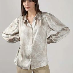 Vero Moda Beige Regular Fit Printed Shirt-image-59