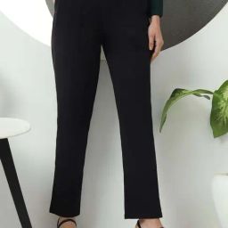 FITHUB Black Formal Trouser-picture-3