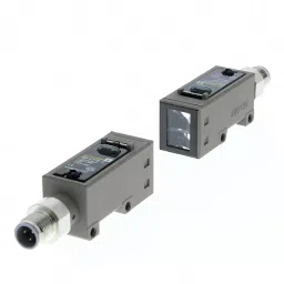 Omron E3S Photoelectric Sensor PNP/NPN Output M12 Pigtail Connector Through-Beam 30 m Sensing Distance, E3S-CT16 OMS-11