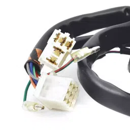 Uno Minda Handle Bar Switch - Left Side (Self Start) with 1 Coupler, 2 Bullet Terminals for Hero Super Splendor N/M (SW-0685L) image 2