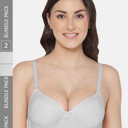 Tweens Pack Of 2 Push-Up Bra All Day Comfort With Medium Coverage Heavily Padded-5