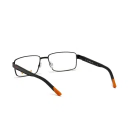 Timberland Black Rectangular Eye Frames for Men image 4