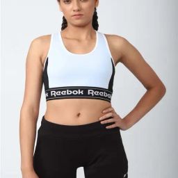 Reebok Blue Cotton Printed Sports Bra-picture-26