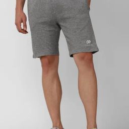 Peter England Grey Regular Fit Shorts-picture-25