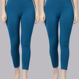 TWIN BIRDS Women Pack Of 2 High Ankle Leggings-image-16