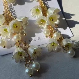 Palli Creation Contemporary Drop Earrings-85