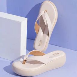 Inc.5 Women's Cream Thong Wedges-picture-41