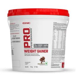 GNC Pro Performance Weight Gainer |73g Protein Double Chocolate Flavoured Post-Workout Powder - 5 kg-17