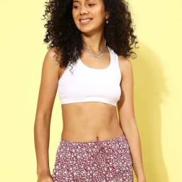 Leading Lady White Sports Bra-image-44