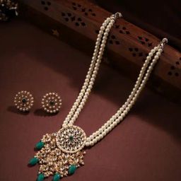 Priyaasi Pearl Elegance Long Jewellery Set-picture-46