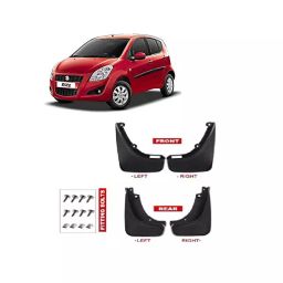 Automoto Cup Type Mud Flaps Splash Guard Front & Rear for Maruti Suzuki Ritz All Models (Set of 4)-0