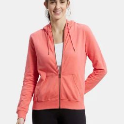 Jockey Blush Pink Full Sleeves AW30 Hoodie-image-70