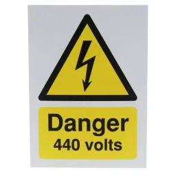 RS PRO Electrical Hazard Warning Sign (English, French) Model No 7631557-image-85