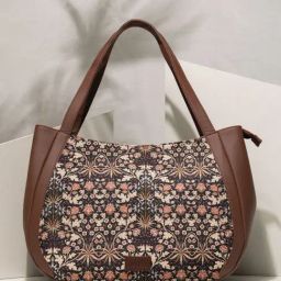 ZOUK Kashmir Blooms Multicolor Printed Luna Shoulder Bag-image-26