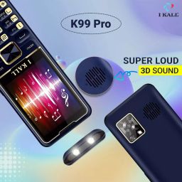 I Kall 2.4 inch Display 2500 mAh Battery Dual Sim Black Keypad Mobile, K99 image 2