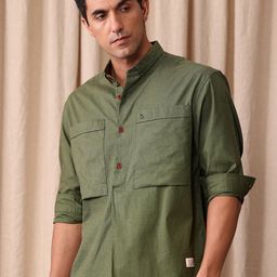 Mr Bowerbird Seoul Oversized Casual Shirt-image-45
