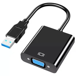 MakWorld USB 3.0 Male to 15 Pin Female Connector Cable Video Converter-6