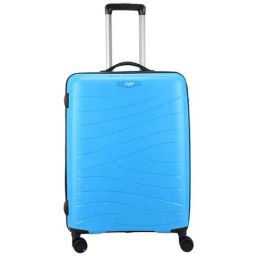 Skybags Maximus Blue Textured Hard Medium Trolley Bag - 29 cm-image-48
