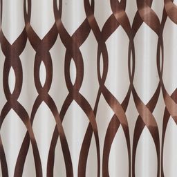 Cortina Set of 2 Abstract Printed Long Door Curtains image 2