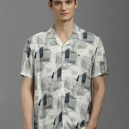 Louis Philippe Jeans Men Slim Fit Opaque Printed Casual Shirt-image-36