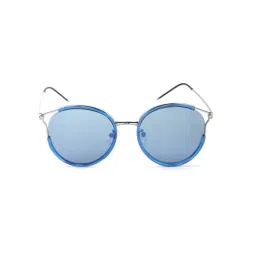 Enrico Eyewear Blue Round Sunglasses for Women-picture-35