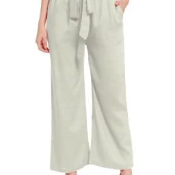 PATRORNA Off White Mid Rise Regular Fit Modern Trousers-image-90