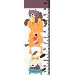 Wens Sporty Dogs Height Chart Wall Decal Growth Chart Vinyl - MultiColor-image-39