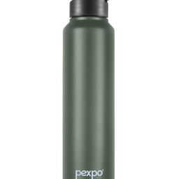 Pexpo Chromo Stainless Steel Sports/Fridge Sipper Water Bottle 750ml, Military Green | Eco friendly | BPA Free | Water Bottle for Office, Gym, School, Yoga, Trekking, Men, Women and Kids-image-85