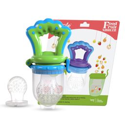 Cradle Food & Fruit Nibbler - Green & Blue-11