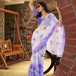 Sitanjali Floral Pure Georgette Bagh Saree-image-66