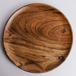 Think Artly Dune Acacia Plates - Set of 6 image 2