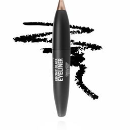 TEEN TEEN COSMETICS Ebony Black Bold Long-Lasting Eyeliner - 6 ml- Black - 01-50