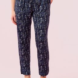 Enamor Printed Relaxed-Fit Mid Rise 7/8th Length Straight-Leg Lounge Pant-image-82