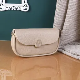 Metro Women Textured Structured Sling Bag-17