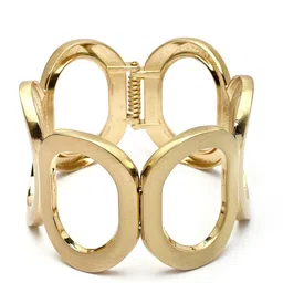 Bohey by KARATCART Gold-Plated Stainless Steel Cuff Bracelet-31