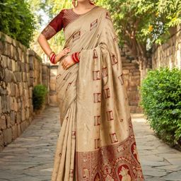 KALINI Zari Paithani Woven Design Saree-image-67